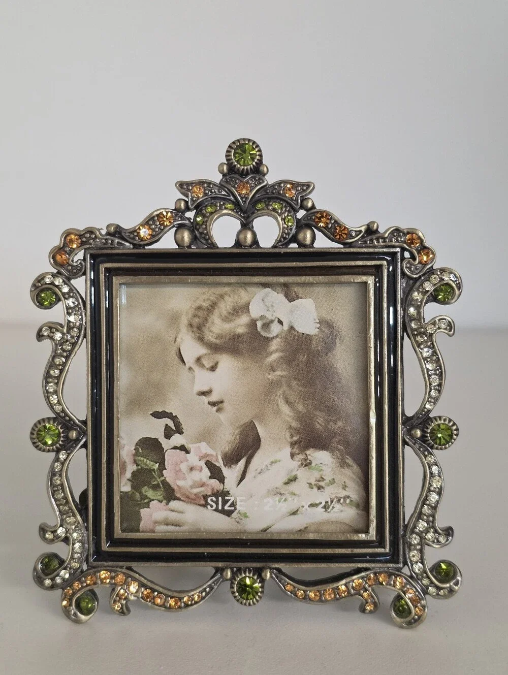 Tizo Design Luxury Swarovski Crystal Jeweled Frame